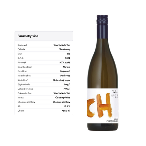 Degustační set vín | Vinařství Arte Vini | 6x0,75L